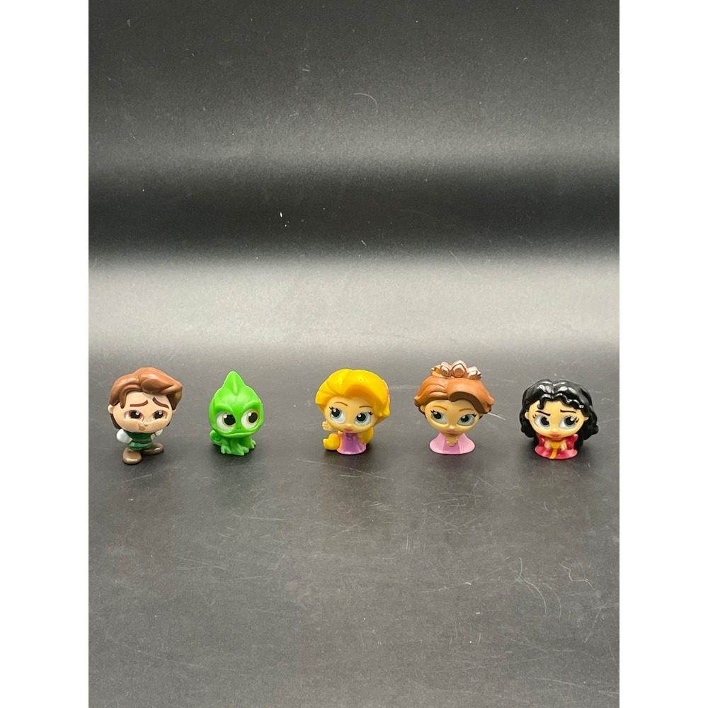 Disney Doorables Tangled Series 1 Figures Rapunzel Flynn Pascal Mother Gothel 5p